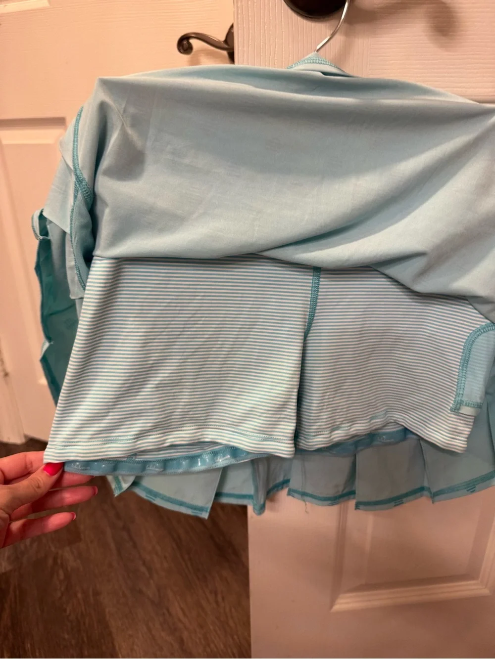 lululemon athletica Pacesetter Polka-Dot Pleated Skort